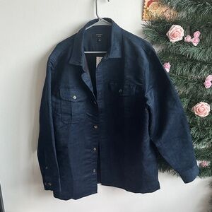 Banana Republic Dark Blue Shirt Jacket